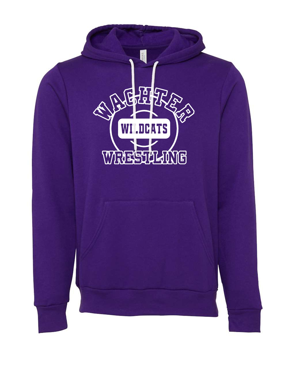 Adult Bella+Canvas Team Purple Hoodie