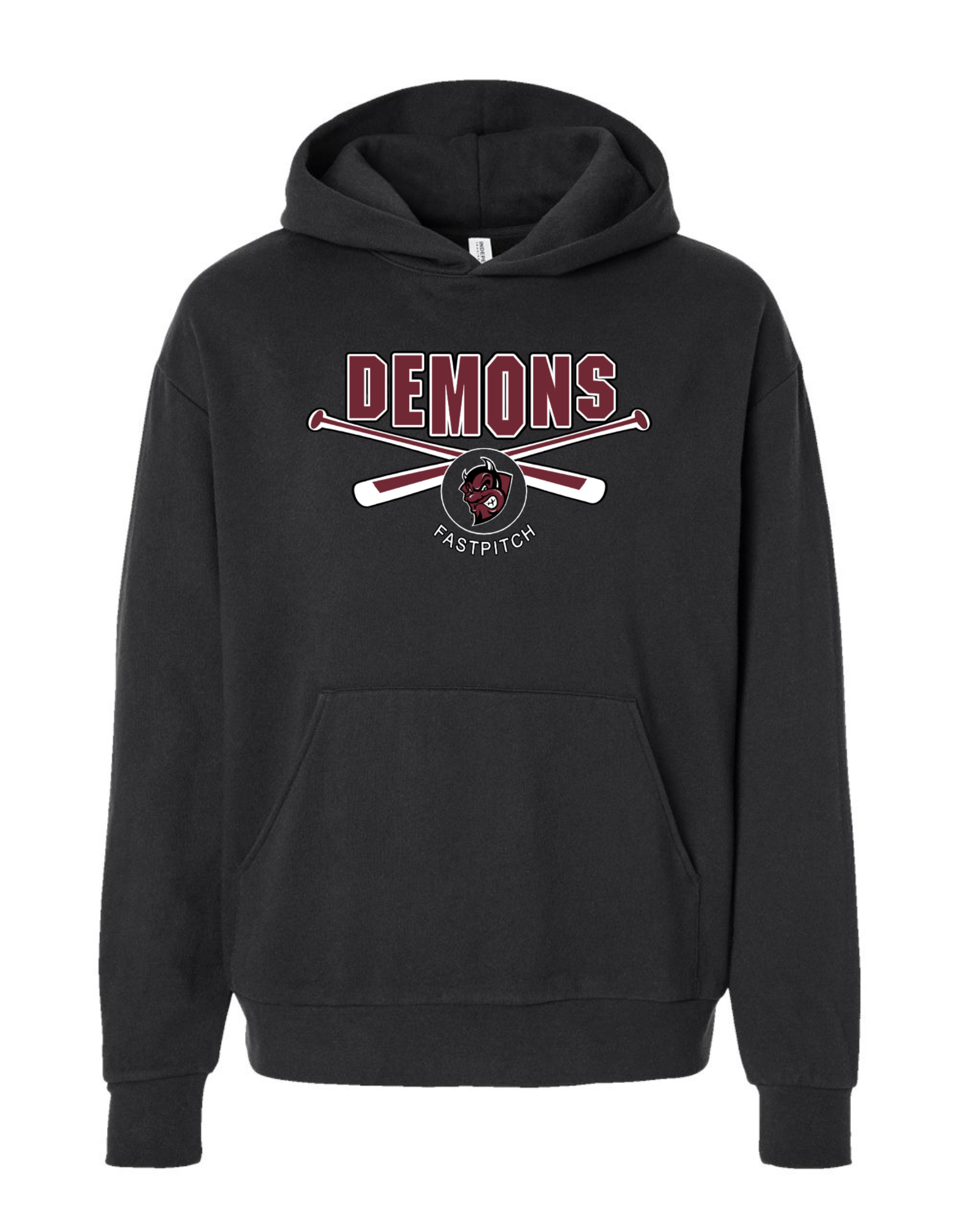 Demon Fastpitch No Strings Hoodie