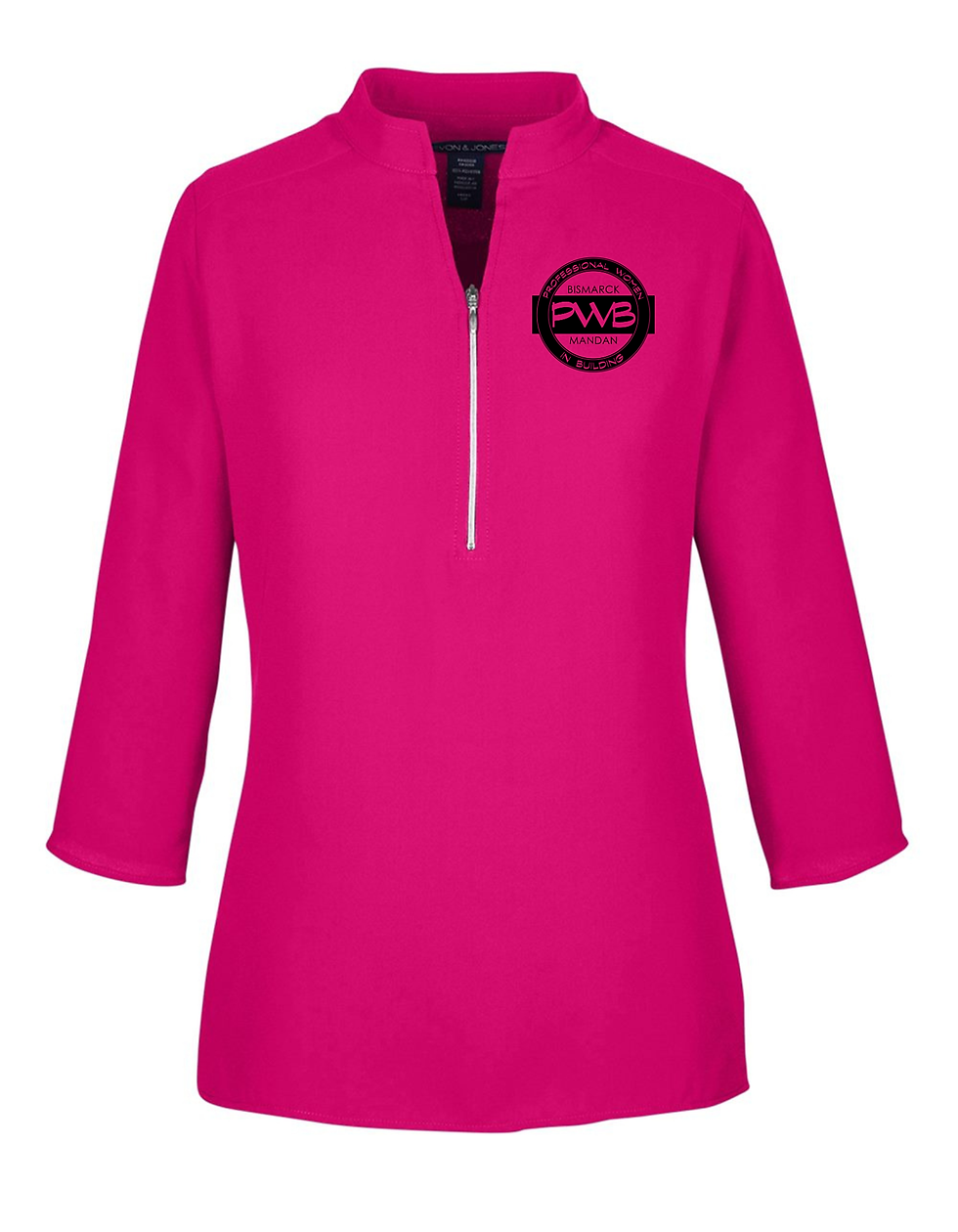 Thumbnail: PWB Devon & Jones 3/4 Sleeve Crepe Tunic