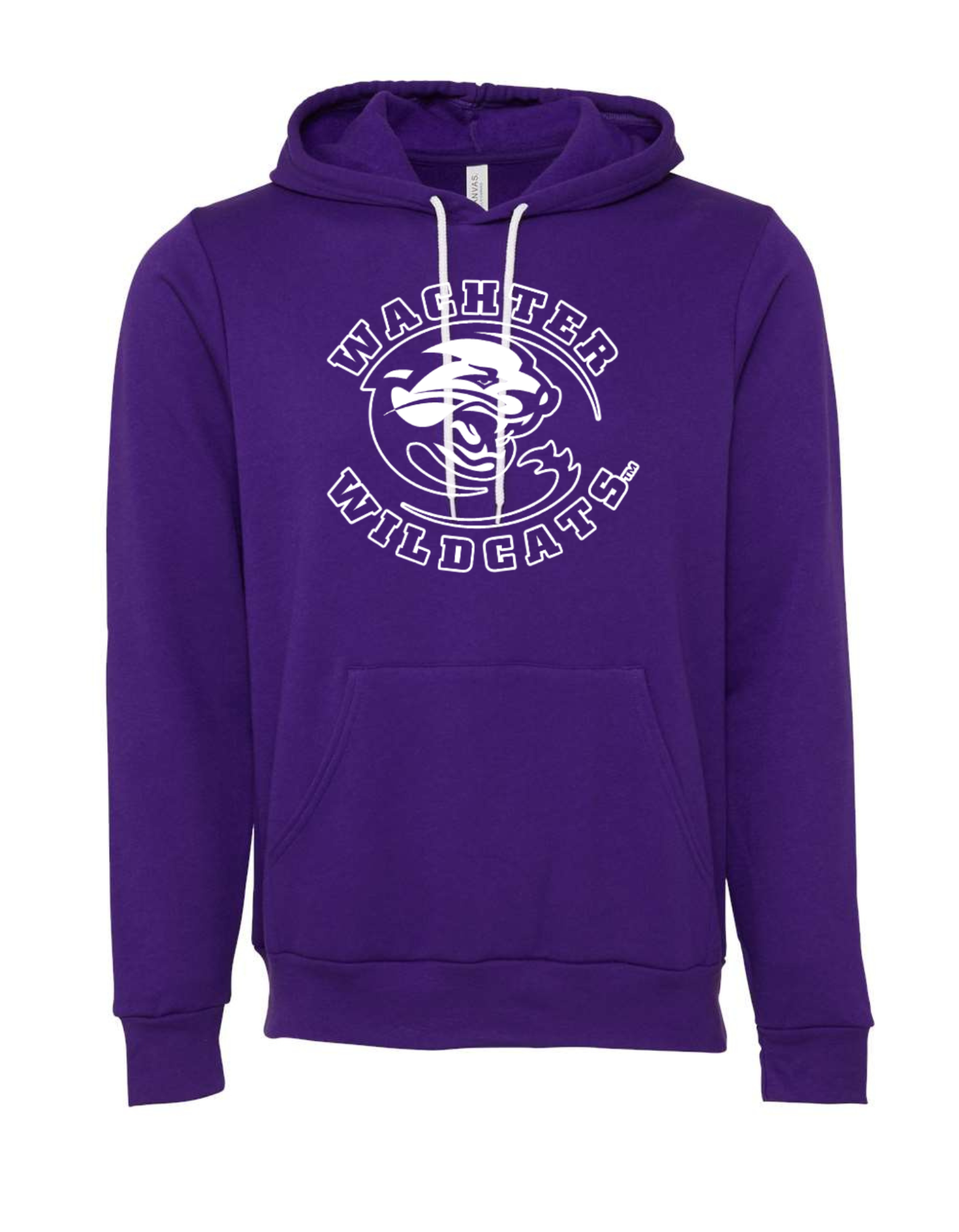 Adult Bella+Canvas Team Purple Hoodie