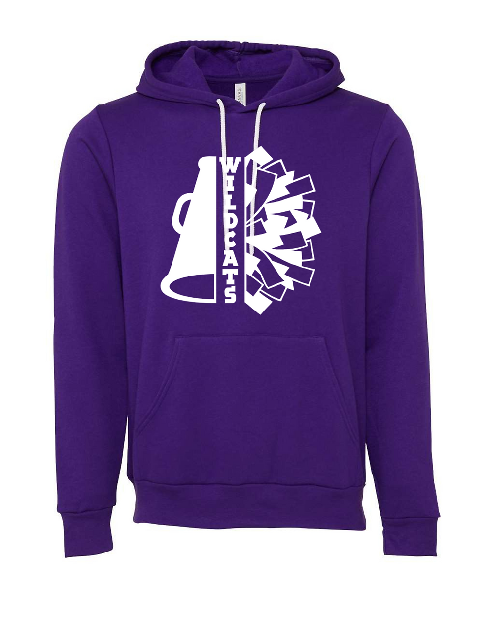 Adult Bella+Canvas Team Purple Hoodie