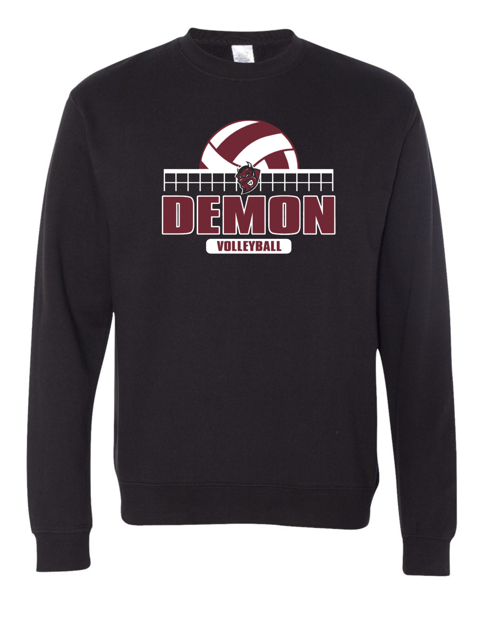 Demon Volleyball Indep. Trading Co. Crew Neck