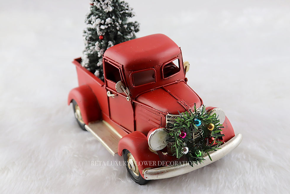 Thumbnail: Christmas Truck in Red MEDIUM