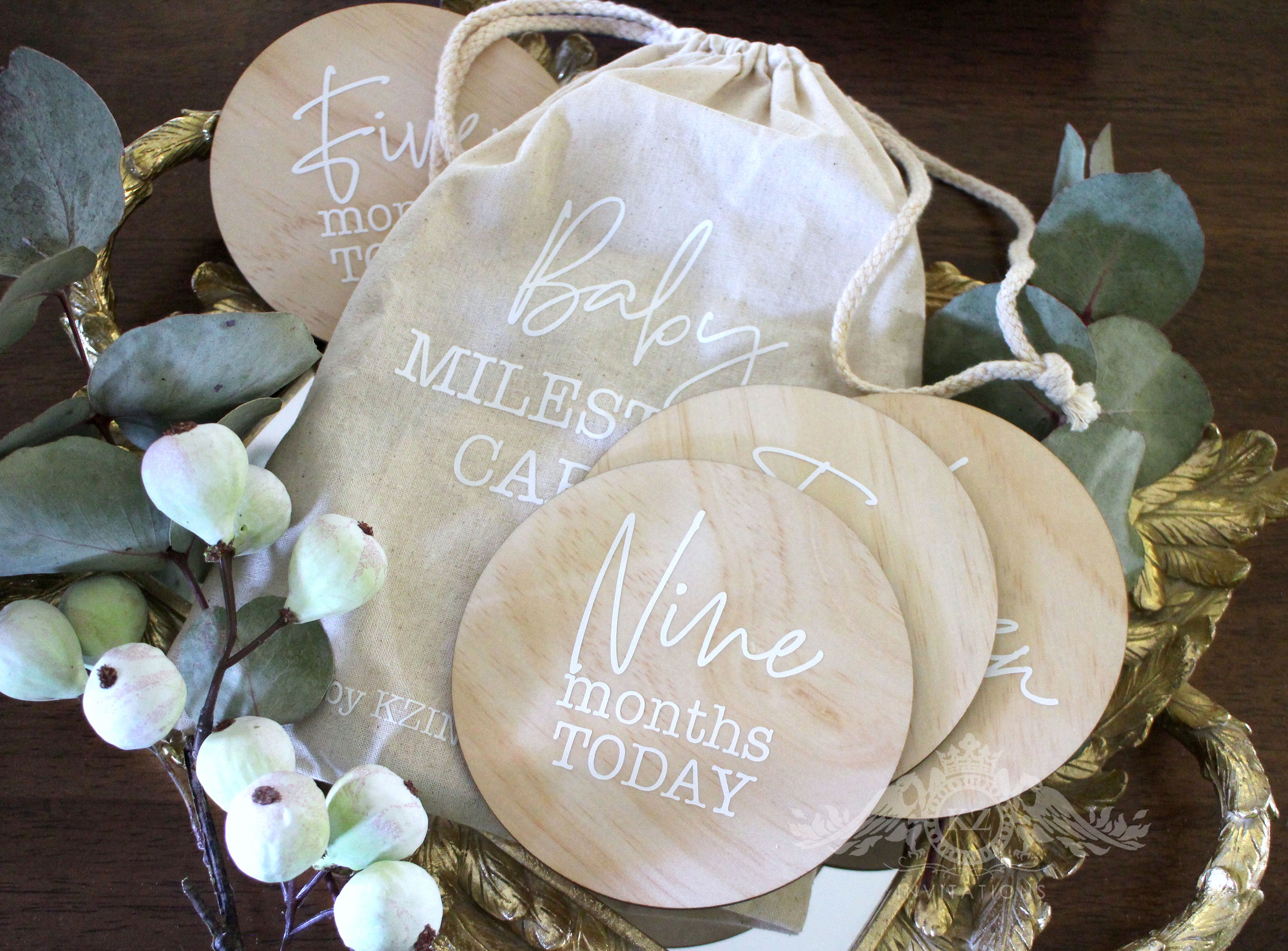 BABY MILESTONE CARDS