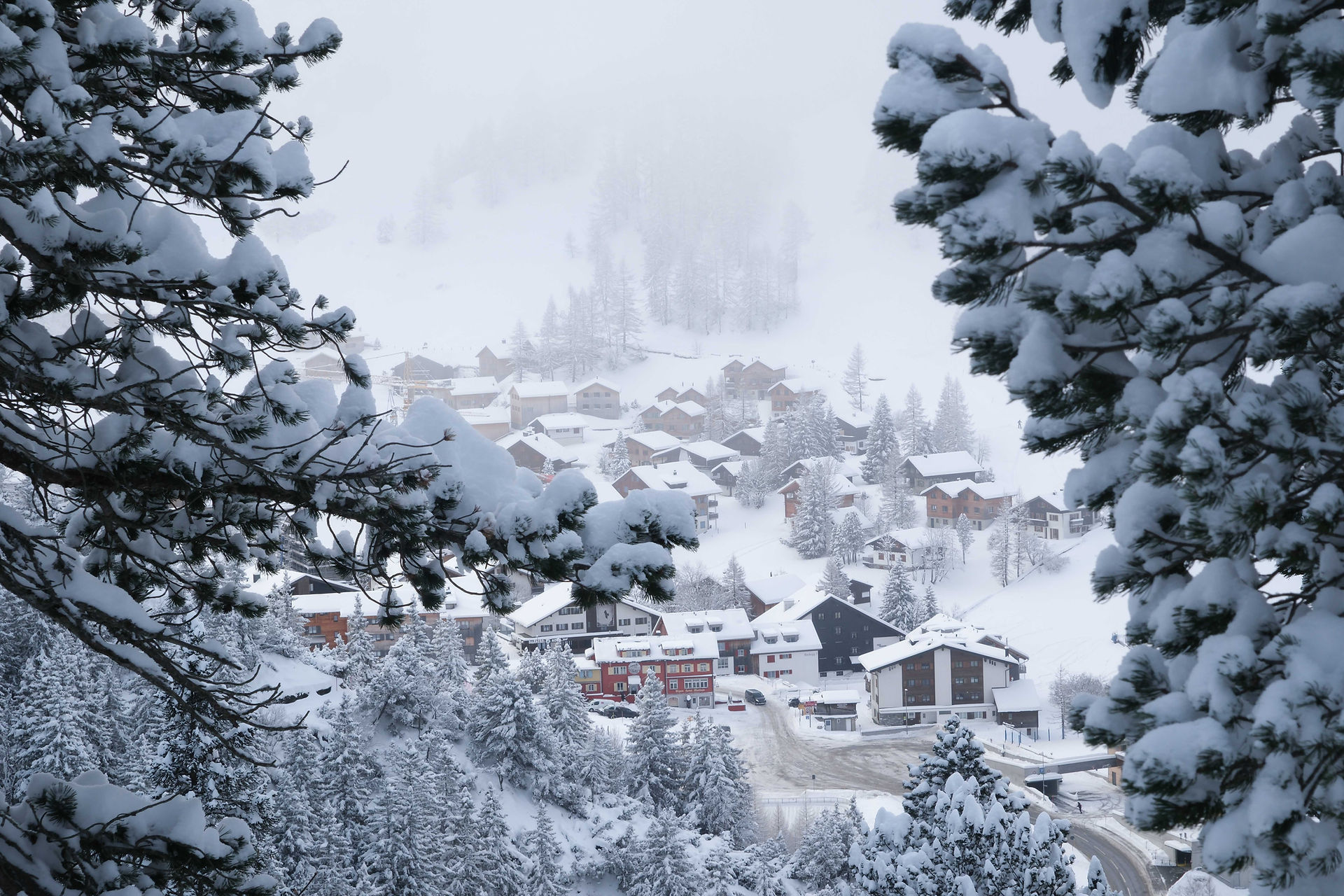 Liechtenstein Malbun winter