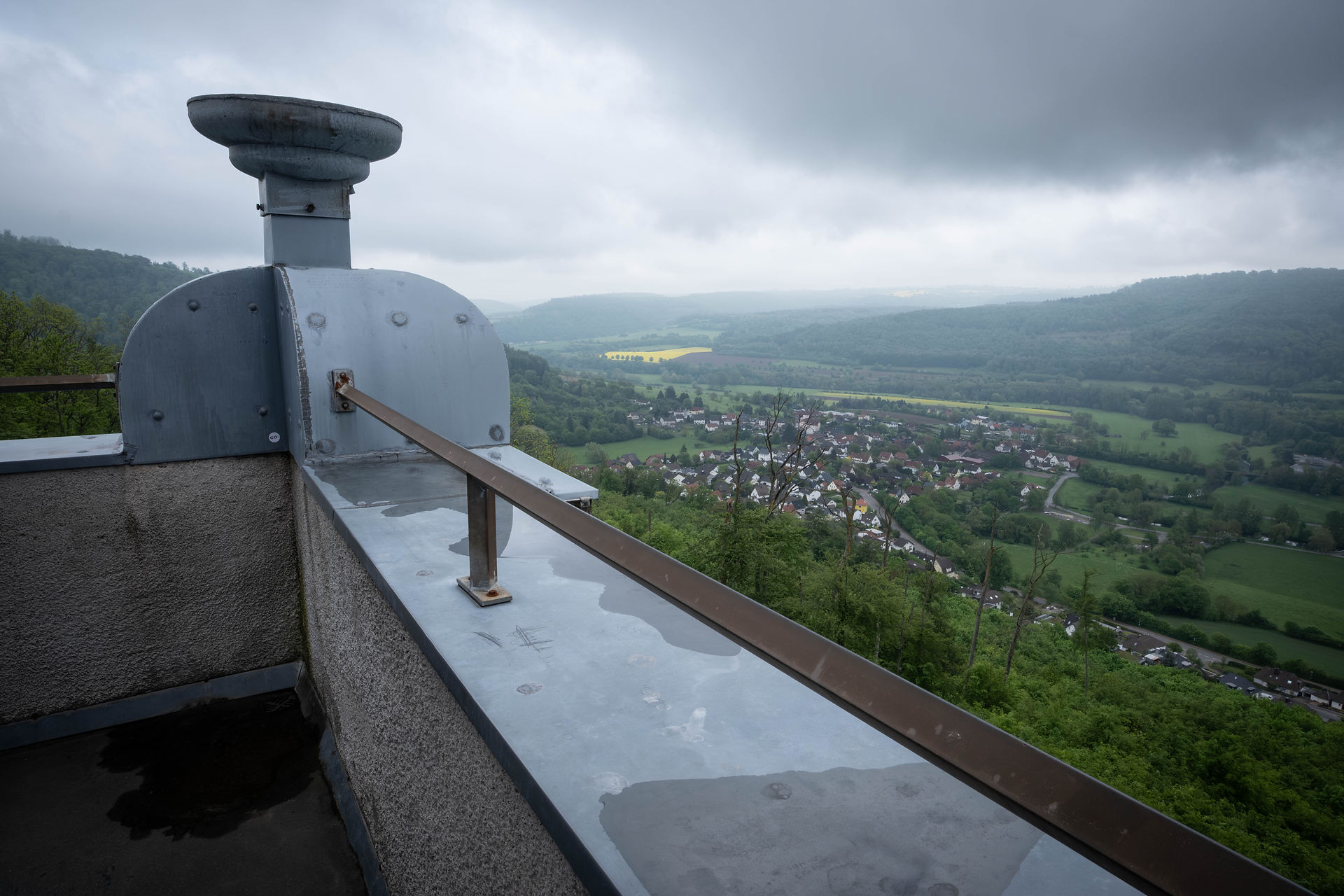 Bad Pyrmont uitzicht Bismarckturm