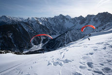 Seefeld in Tirol parasailing