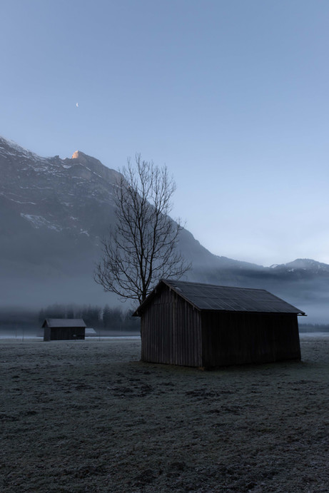 Bregenzerwald winterlandschap