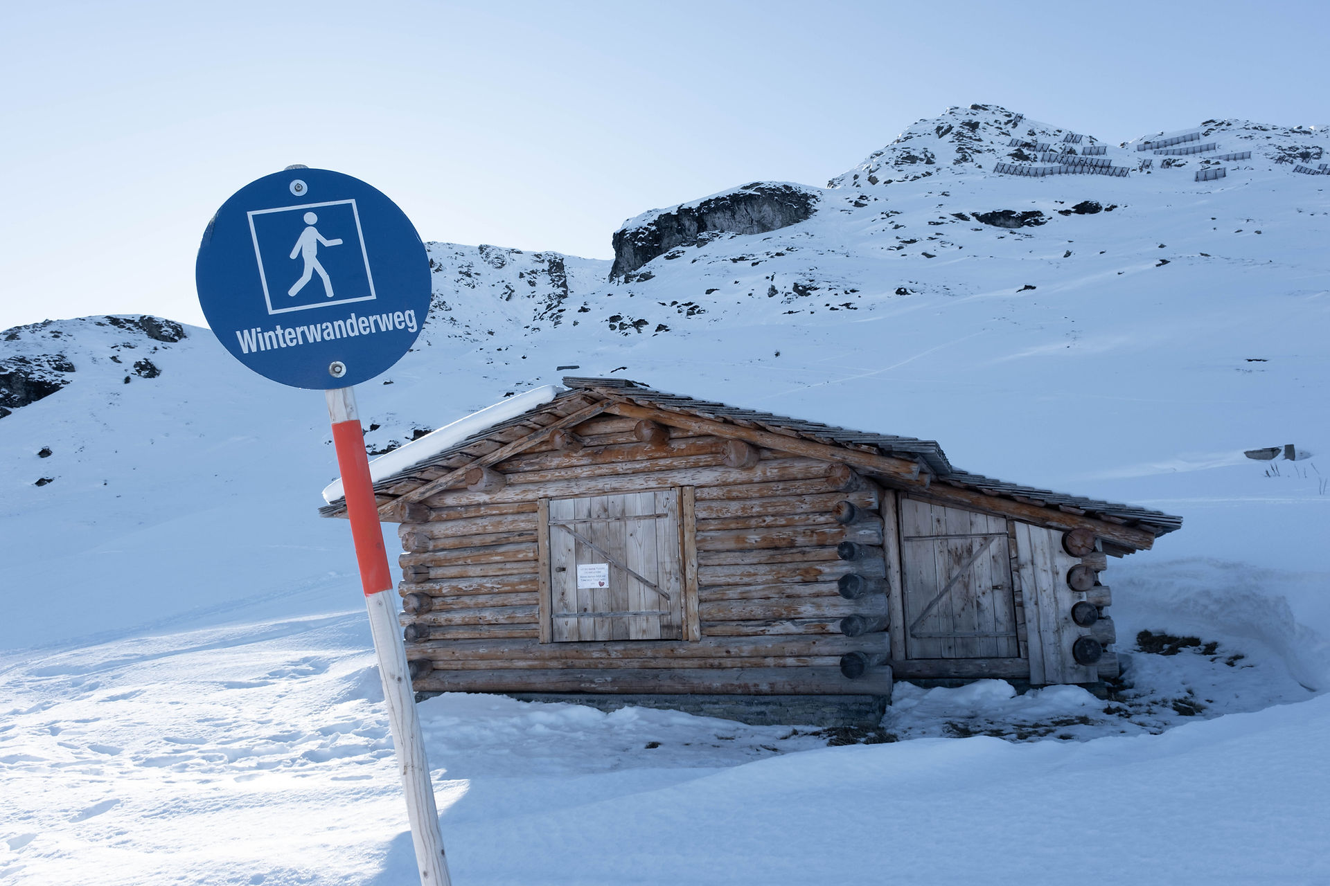 winterwandel route Silvretta Montafon 