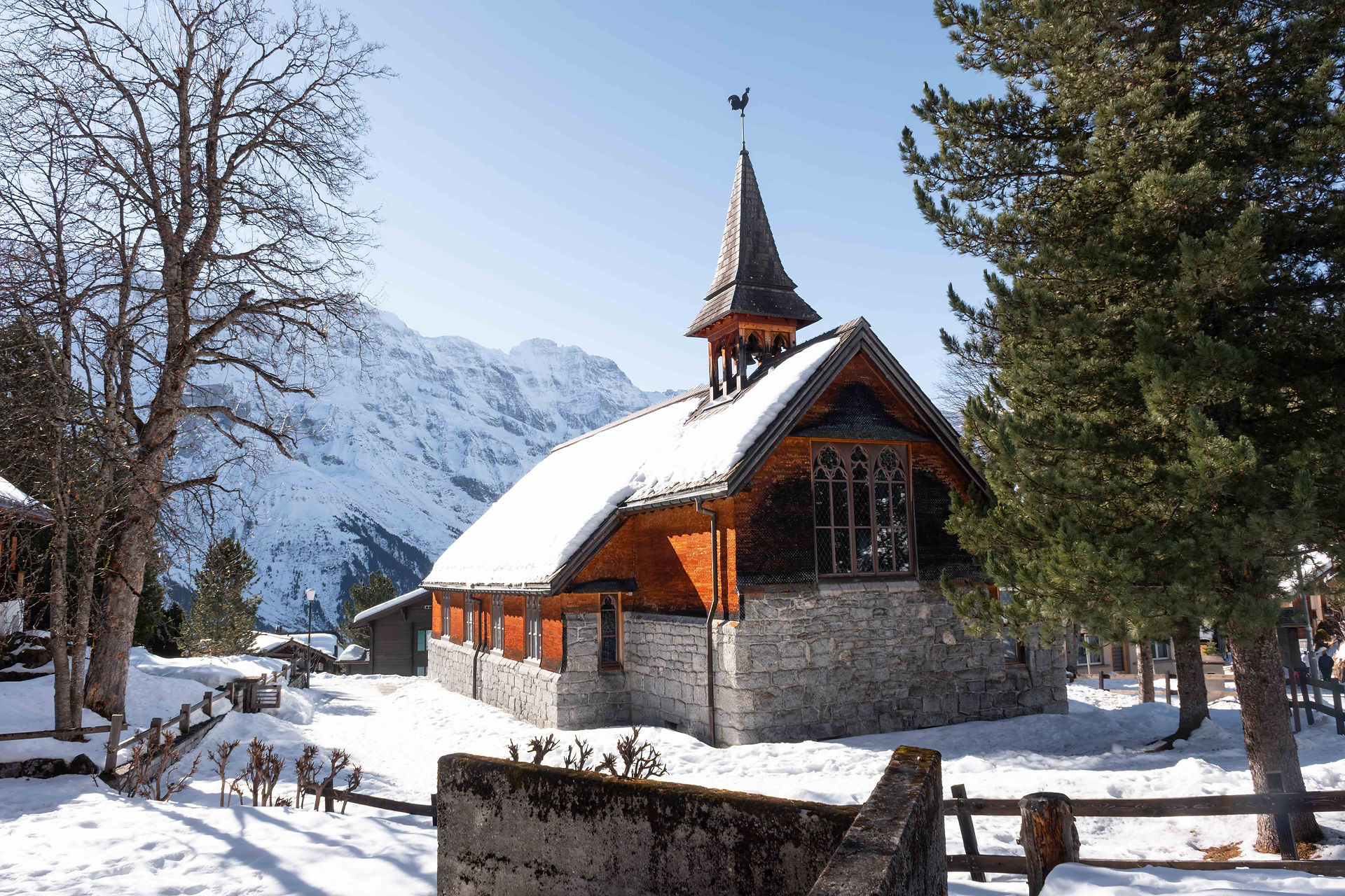 Mürren kerk