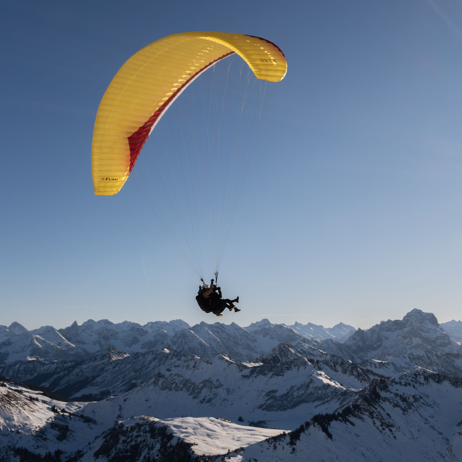 Bregenzerwald  paraglider