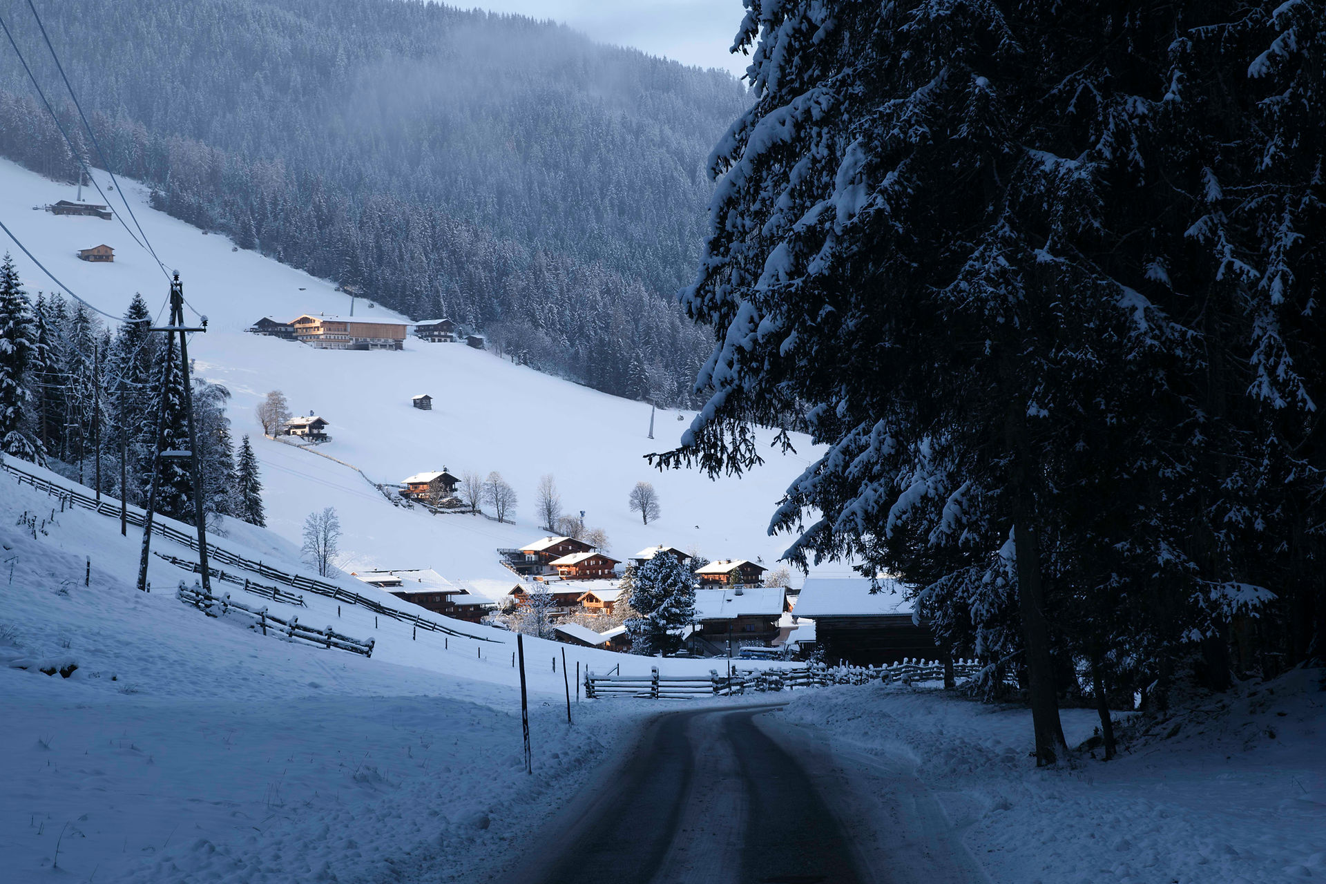 Inneralpbach in de winter