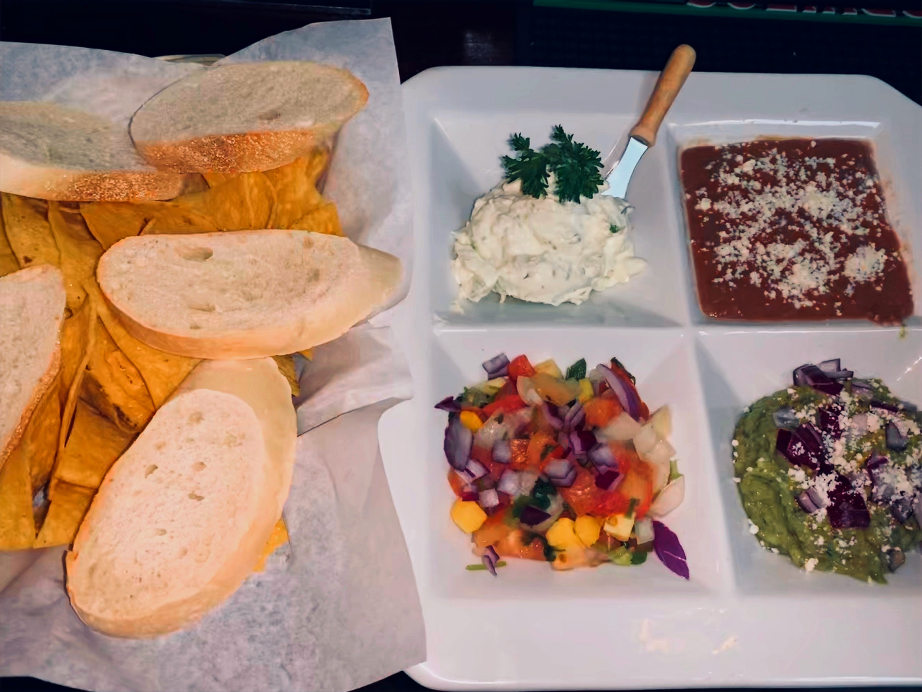 Arranged Food and Objects