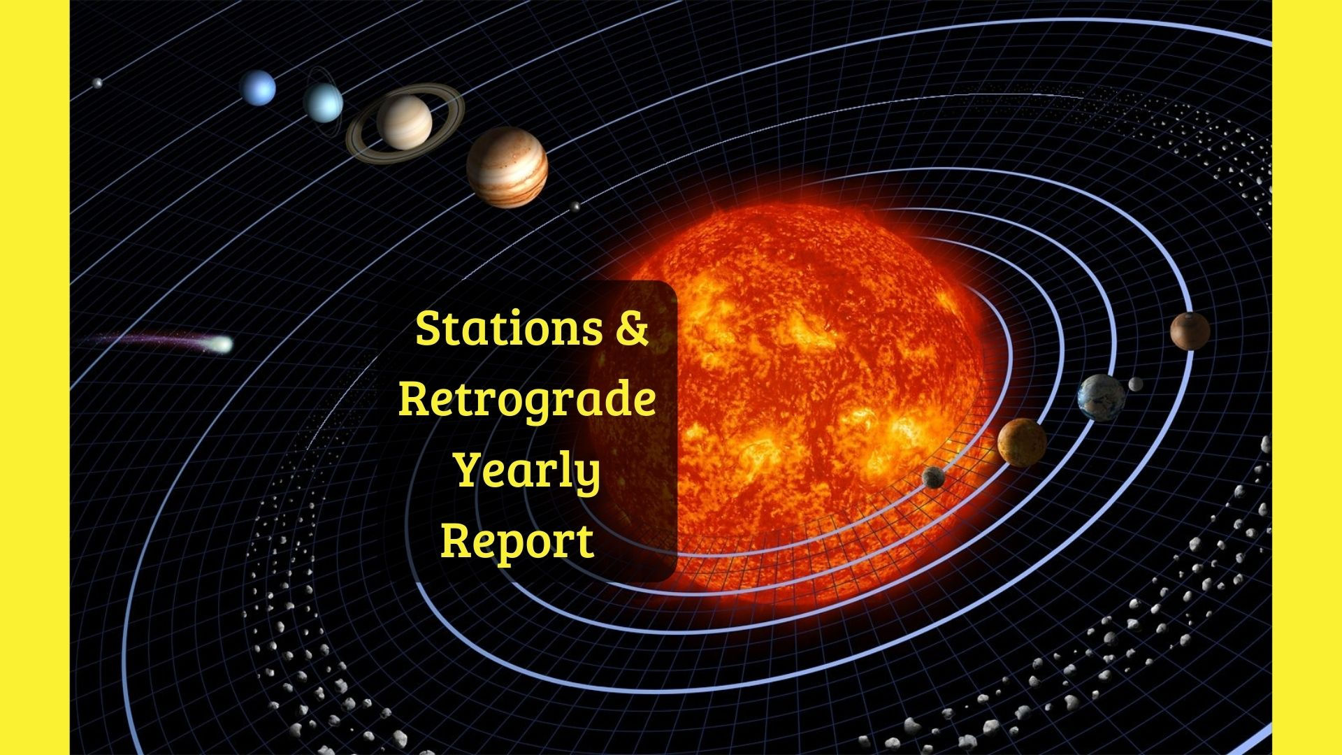Stations & Retrograde Yearly Report