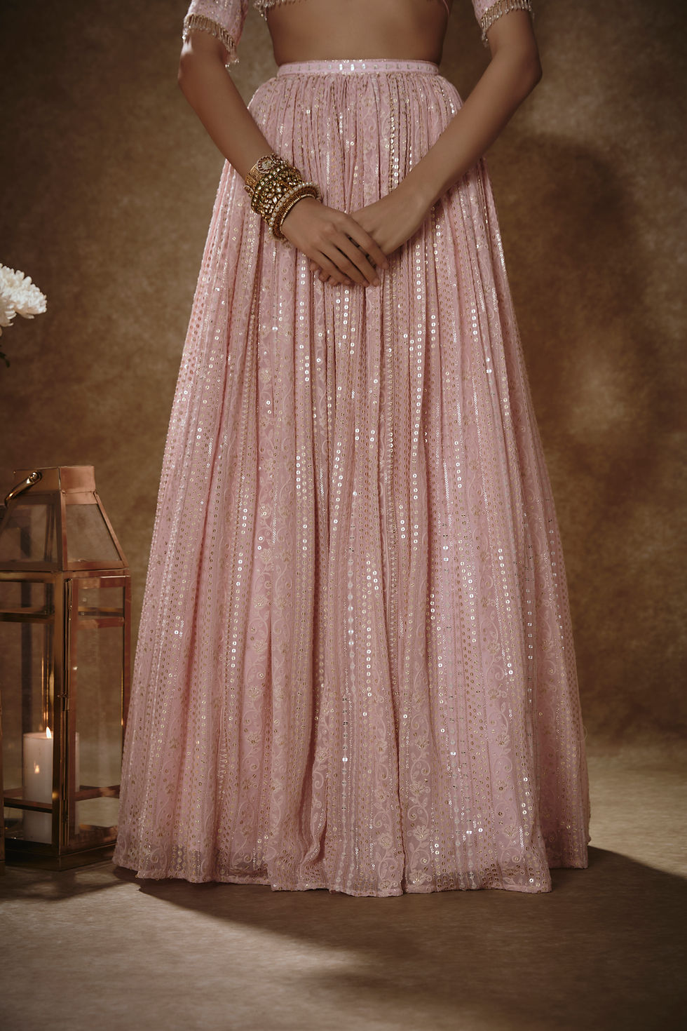 Thumbnail: GUL LEHENGA SET