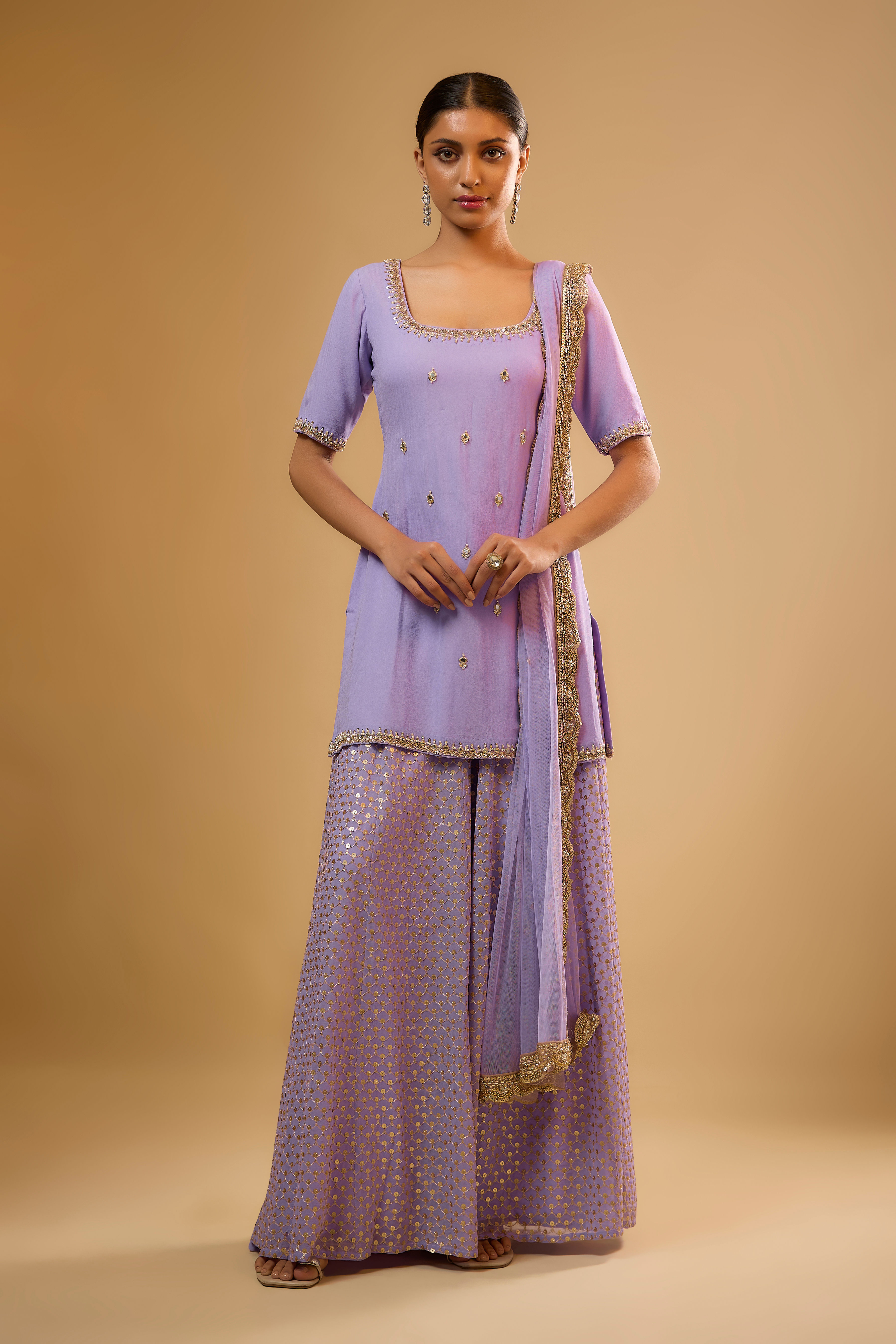 Anahita Kurta sharara set