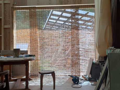 すだれが付きました