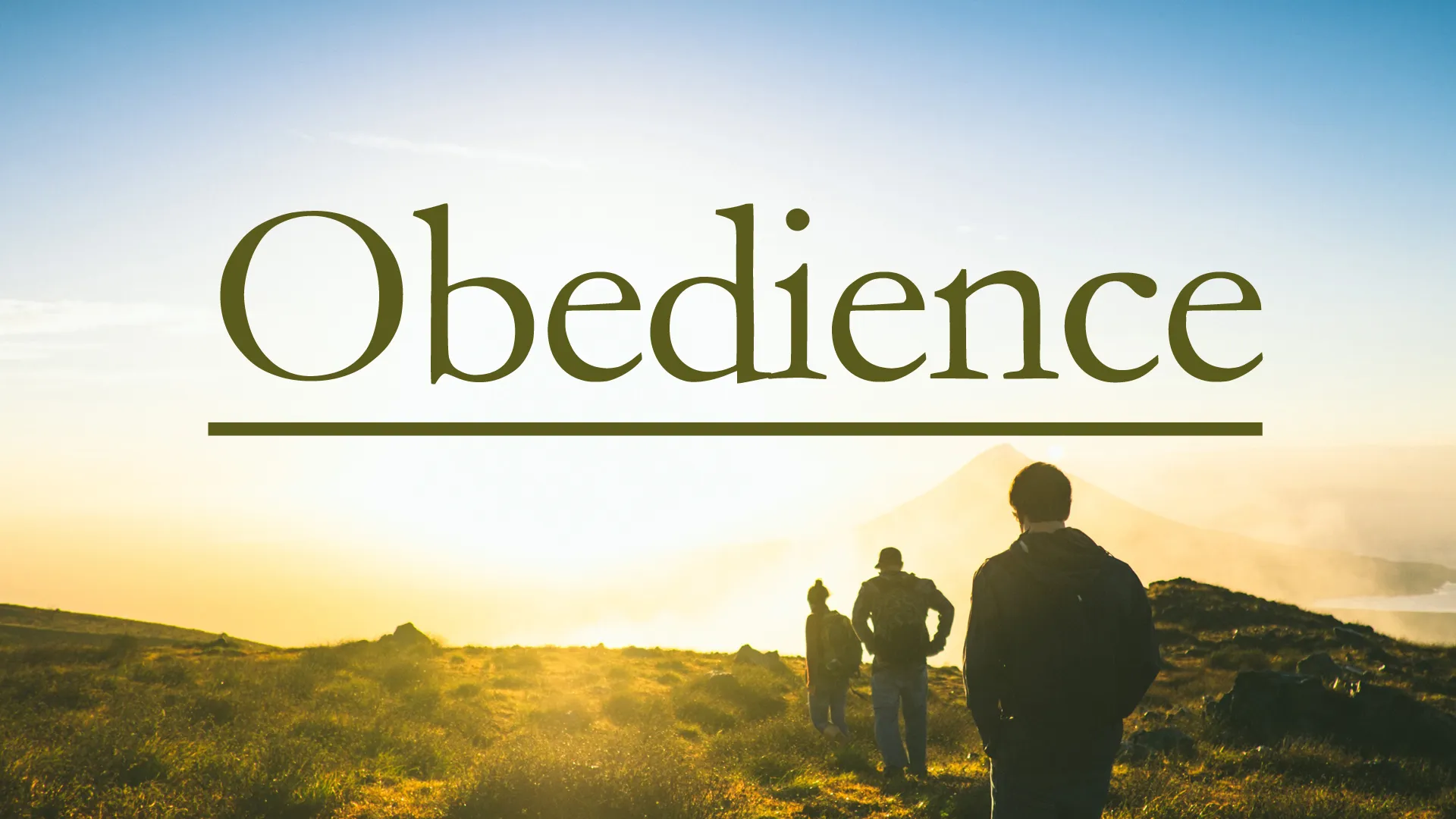Our Sad & Busy Lives Need Obedience to Christ
