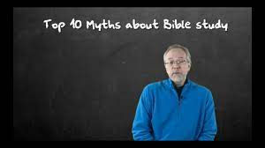 Top 10 Myths about Bible Study - # 10 - Bible Reading is Bible Study 