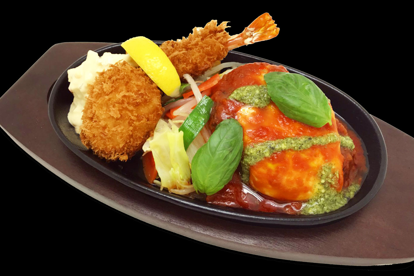 『ぶどう亭』の洋食ミックス