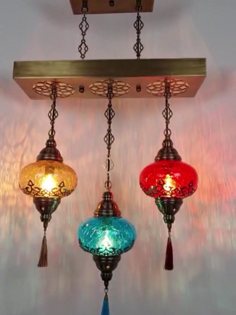 Küçük resim: mosaic lamps