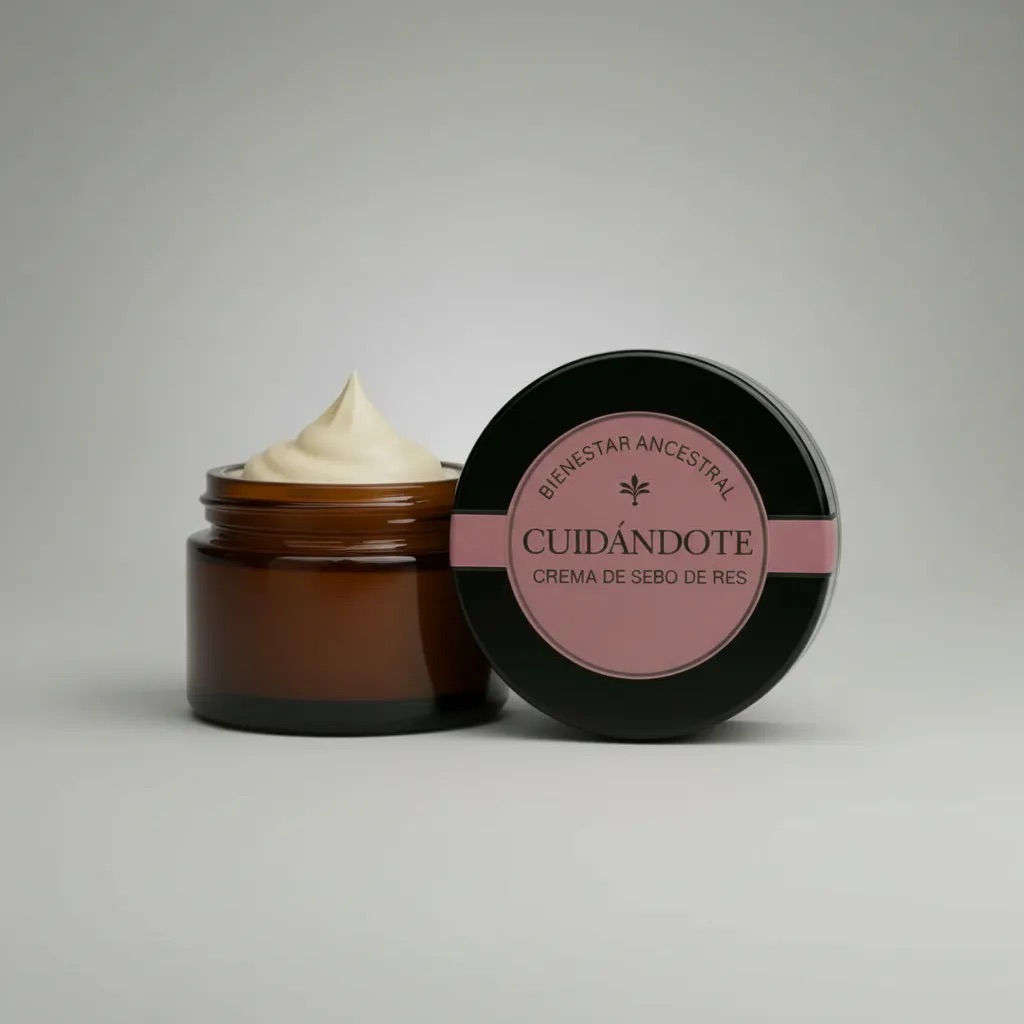 Crema de Sebo de Res 100% Natural – 50 ml