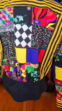 Thumbnail: Vintage Mixed Print Jacket