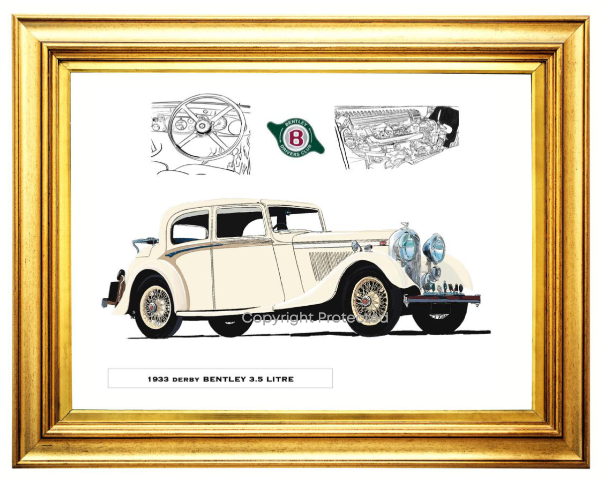 Derby Bentley Artist Proof