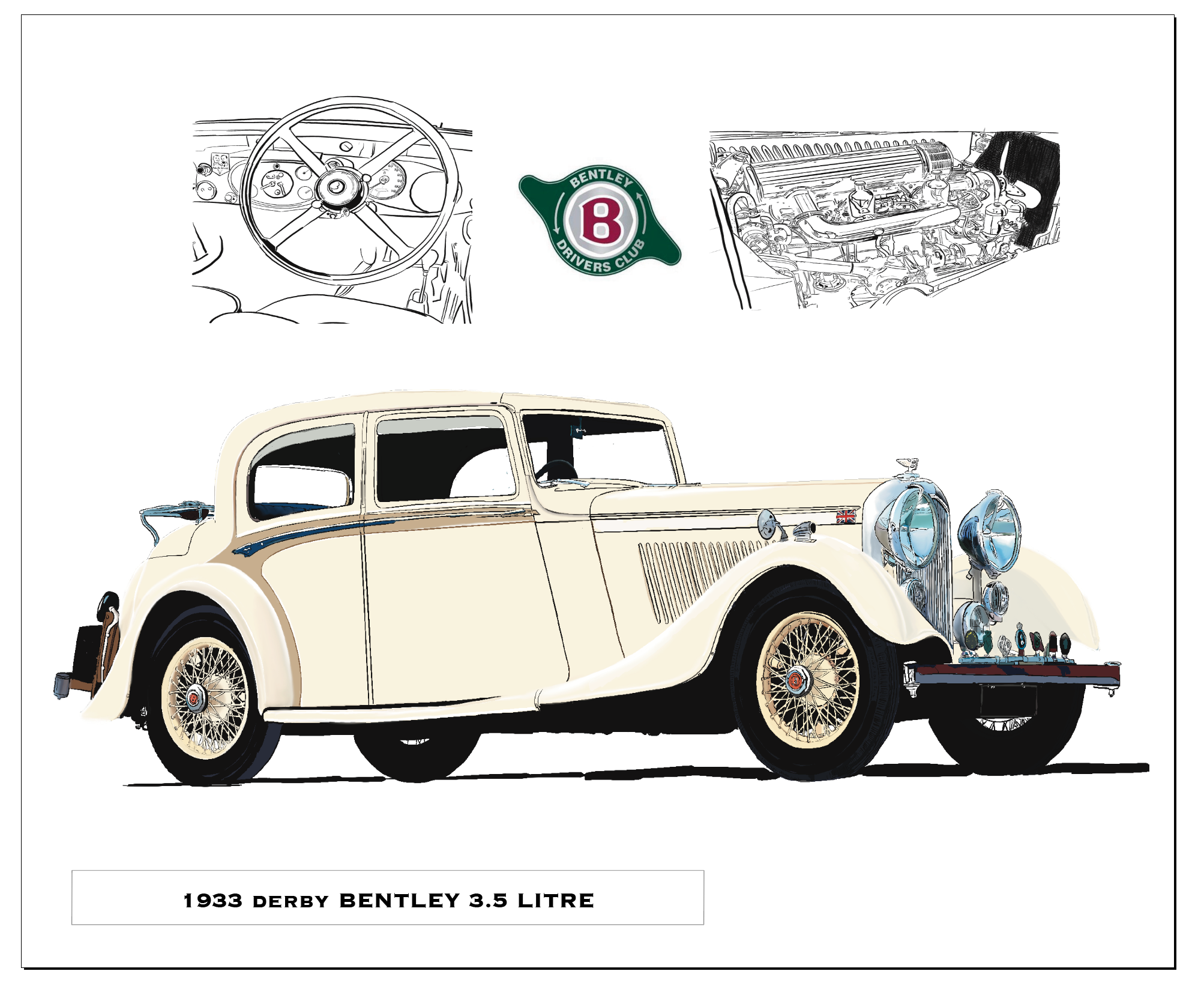 Derby Bentley Artist Proof