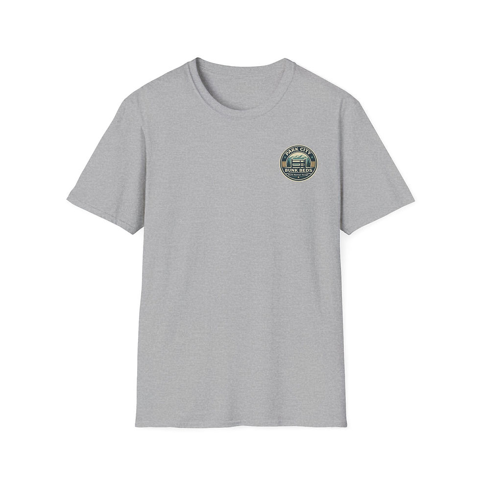 Thumbnail: Park City Bunk Beds T-Shirt | Small Chest Logo, Outdoor Hike Tee