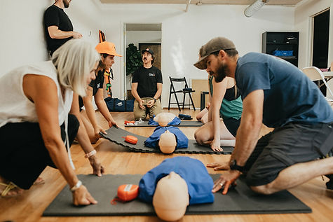 Group CPR Training Onsite Workplace First Aid Instruction