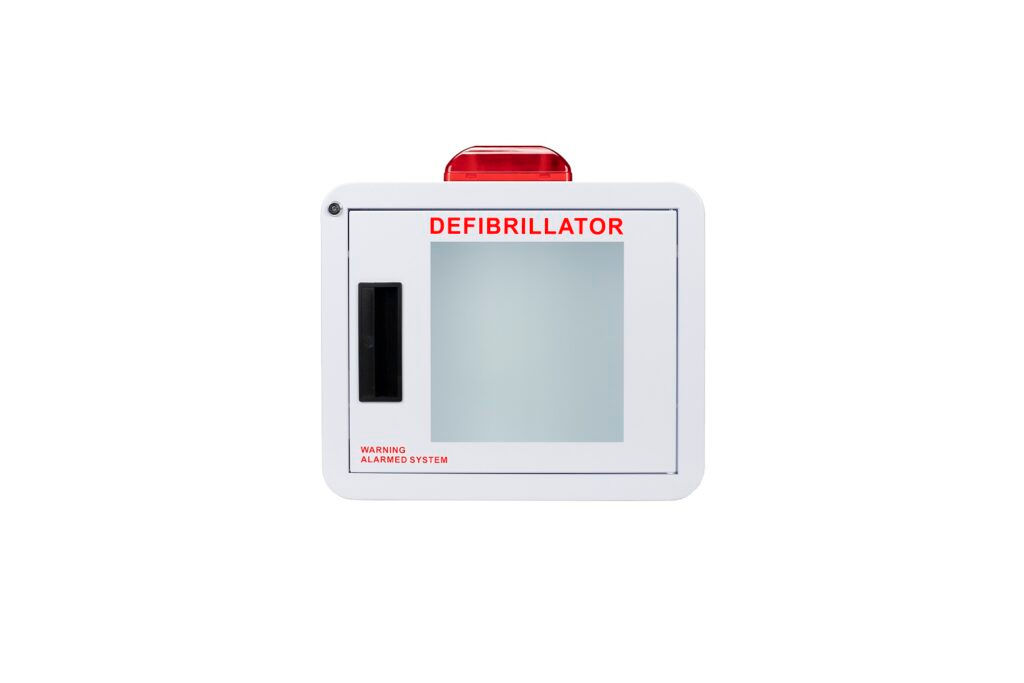 Cubix Premium Compact AED Cabinet - Alarm + Strobe