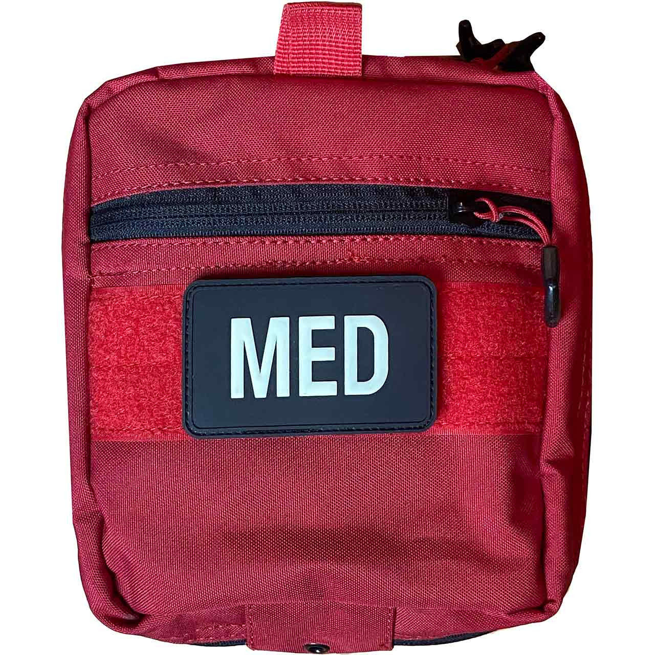 Rip Away Chest Pouch - Red (Empty)