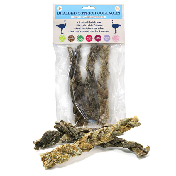 Braided Ostrich Collagen Skin