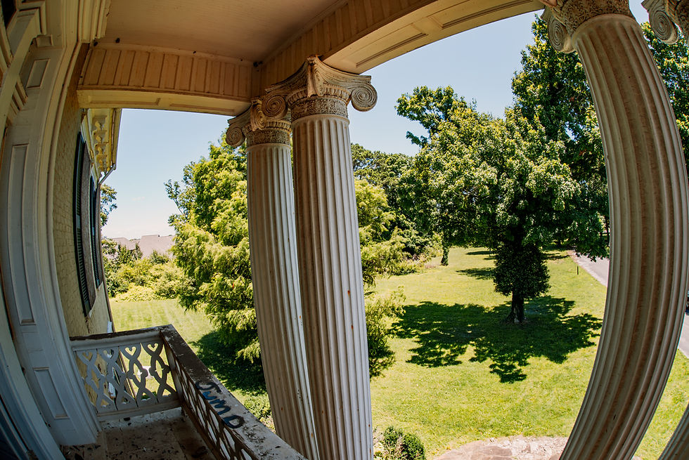 The abandoned Marymont Mansion in Tennessee