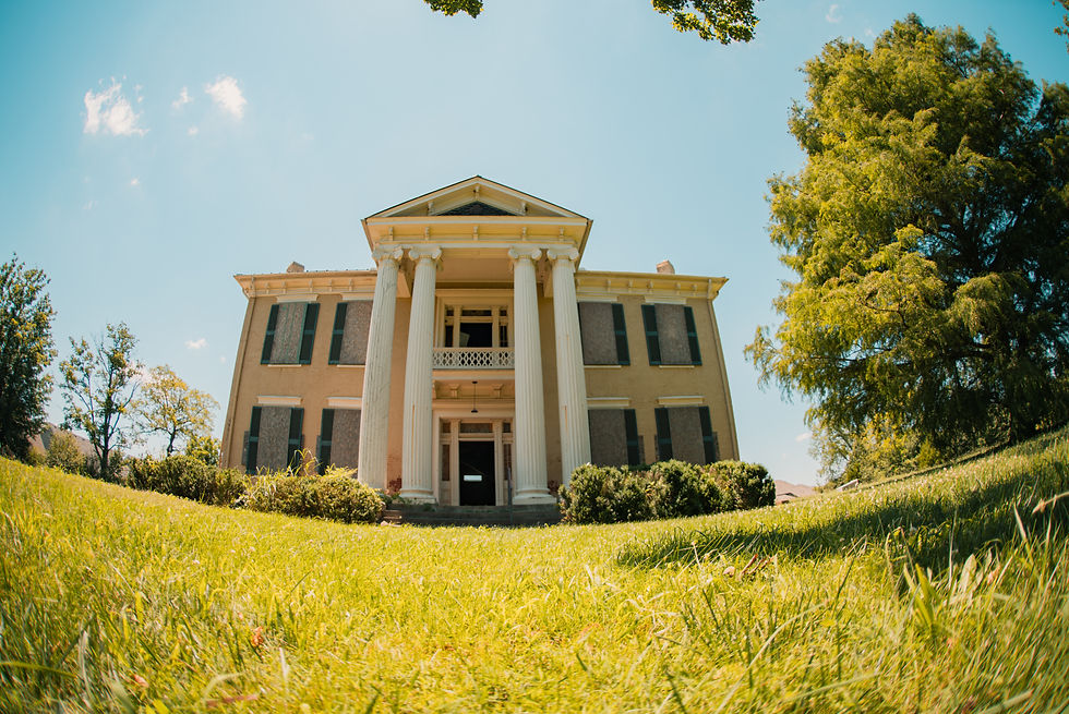 The abandoned Marymont Mansion in Tennessee