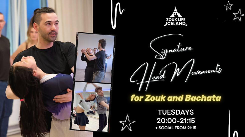 Signature Head Movements for Zouk and Bachata