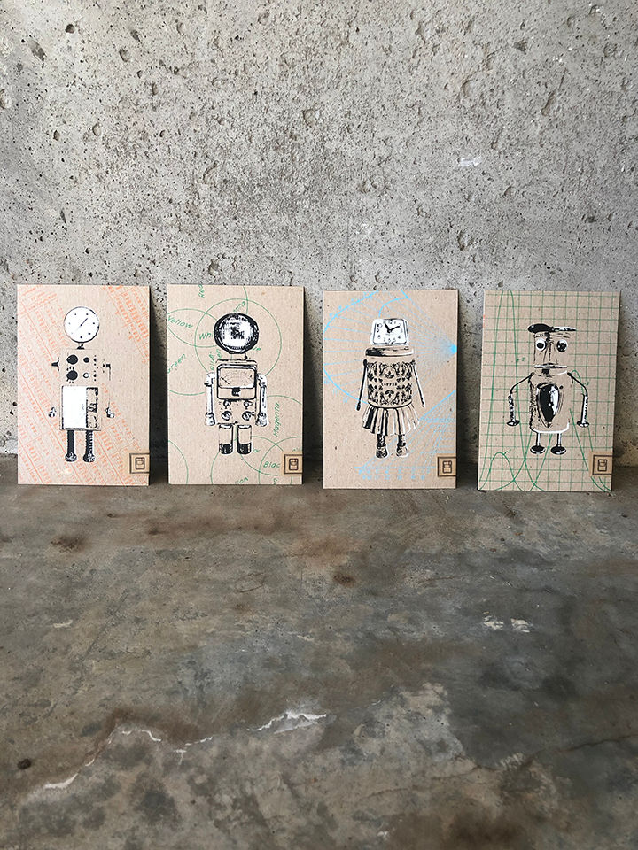 Thumbnail: Set of 4 Small Prints