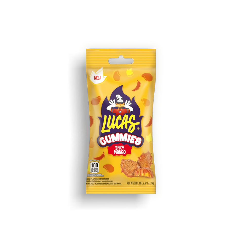 Lucas Gummies Spicy Mango 70gr (2.47oz)