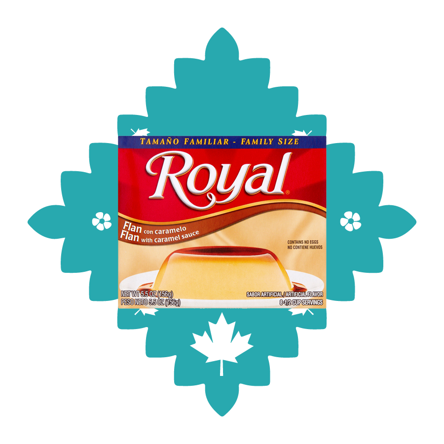 Royal. Flan with caramel sauce 5.5 oz.