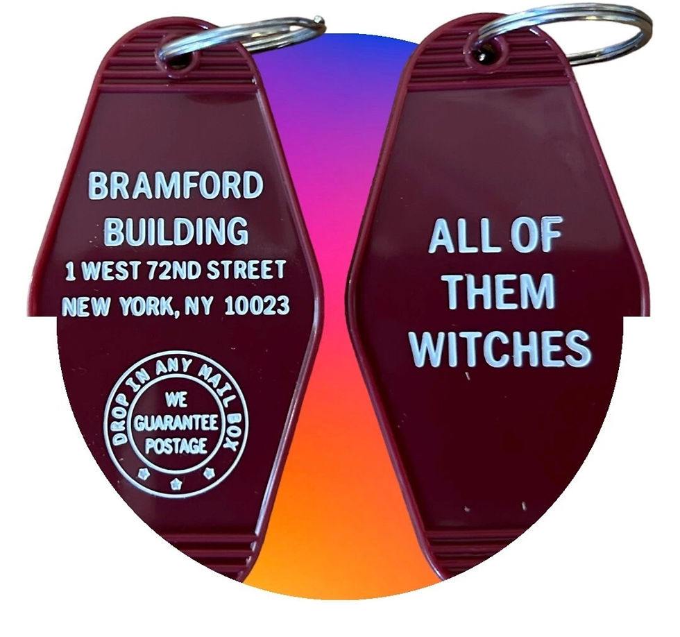 Thumbnail: Rosmary's Baby BRAMFORD BUILDING KEYCHAIN