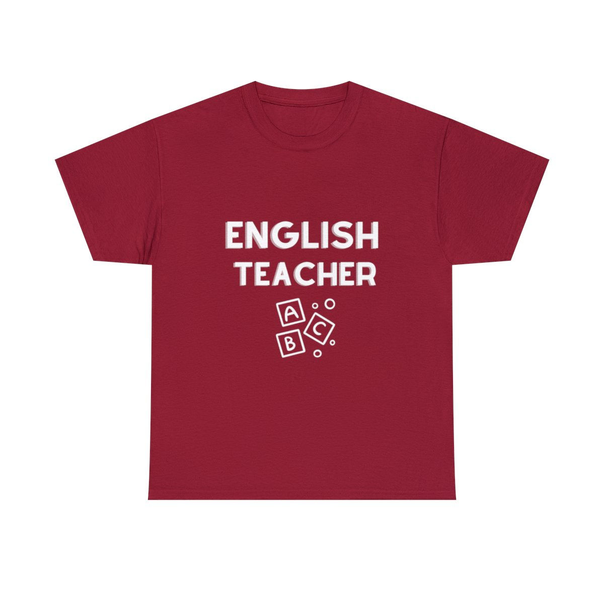 English Teacher Unisex Heavy Cotton Tee