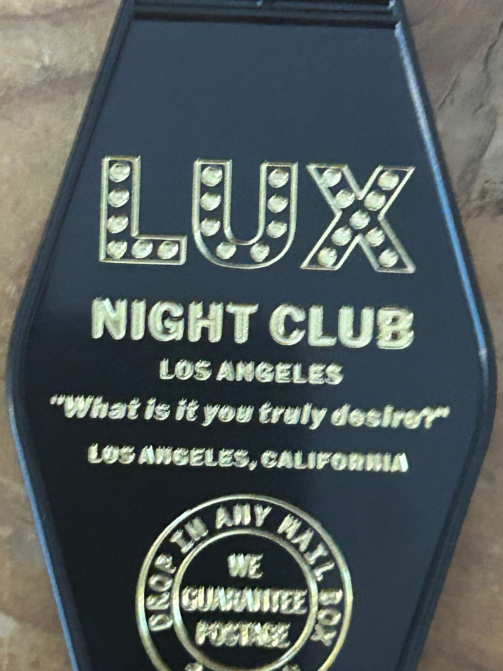 Thumbnail: LUCIFER Inspired TV Show Lux Keytag
