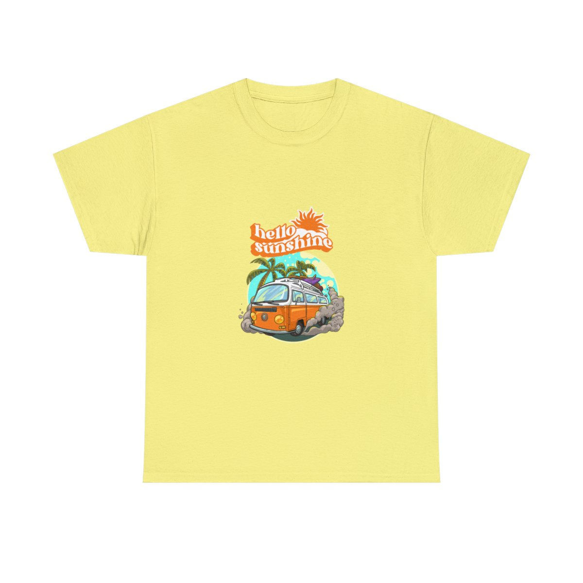 Hello Sunshine Unisex Heavy Cotton Tee