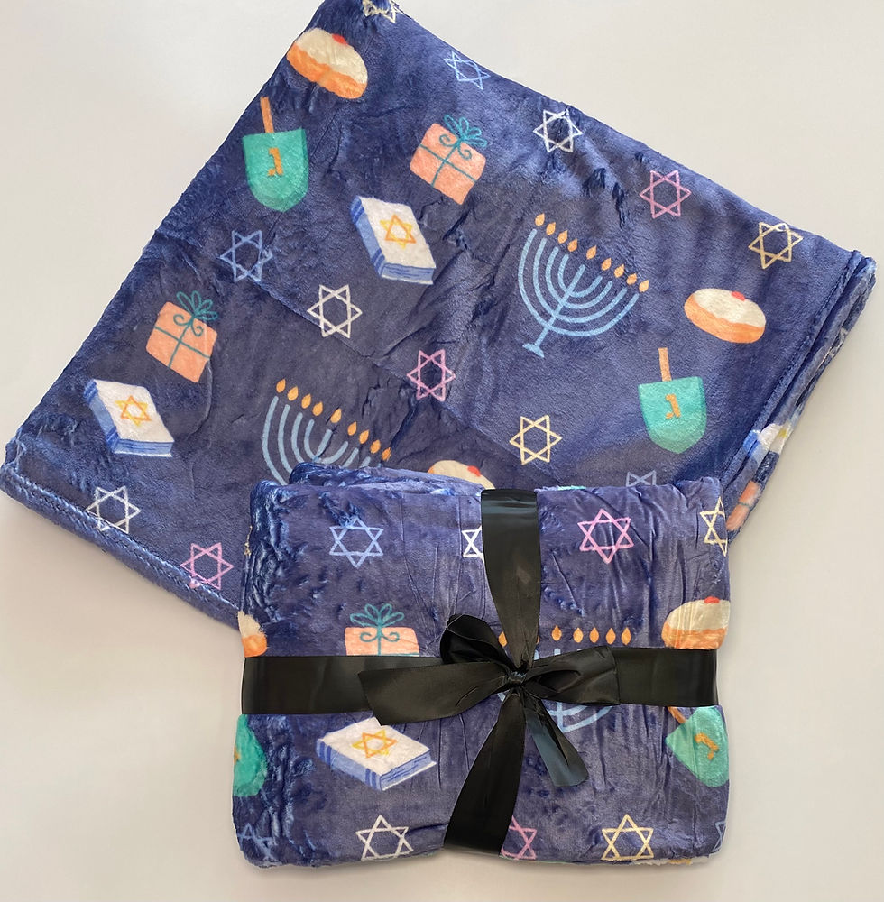 Thumbnail: Chanukah blanket