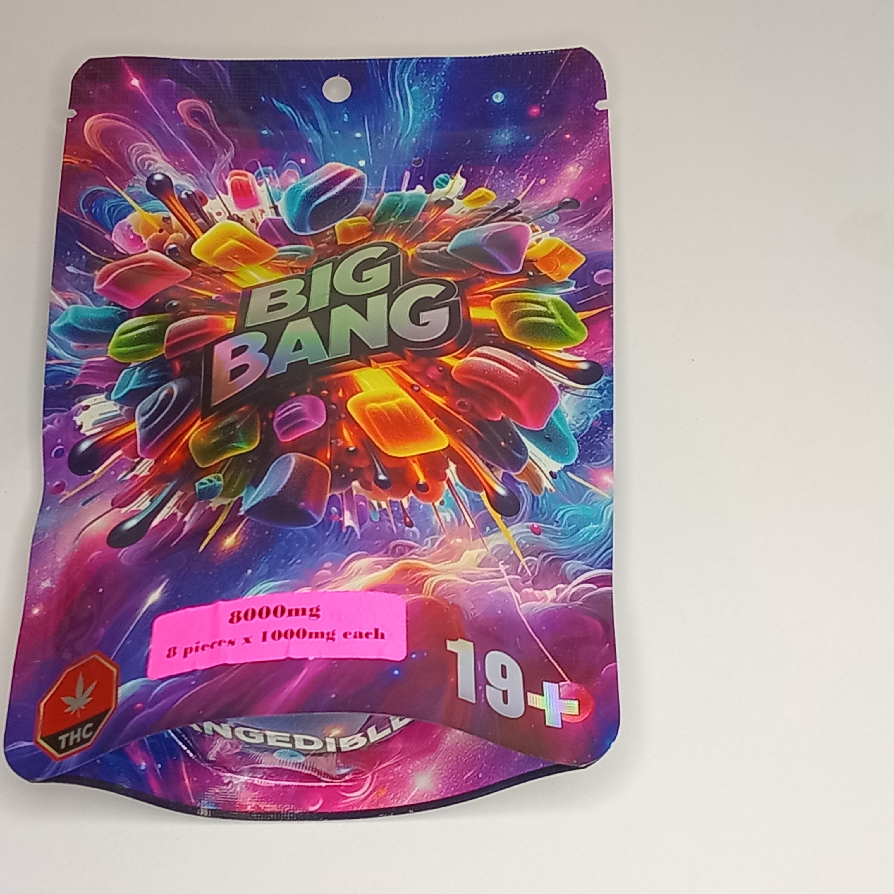 Big Bang 8000mg THC edibles high potency cannabis gummies package – High On A Hill Six Nations Ontario