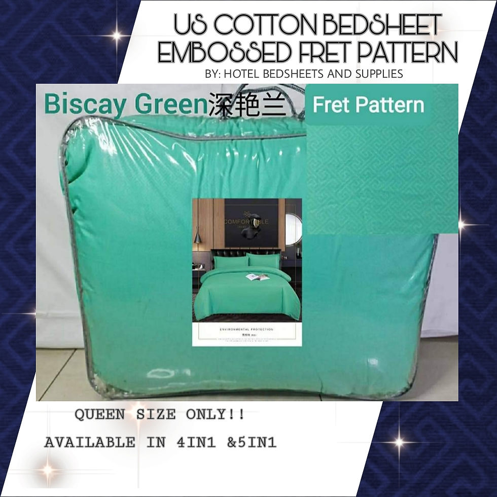 Thumbnail: EMBOSSED FRET PATTERN (US COTTON)