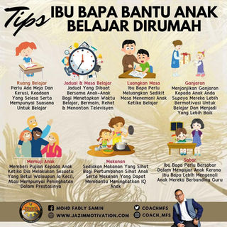 7 Tips Bantu Meningkatkan Pembelajaran Anak Di Rumah