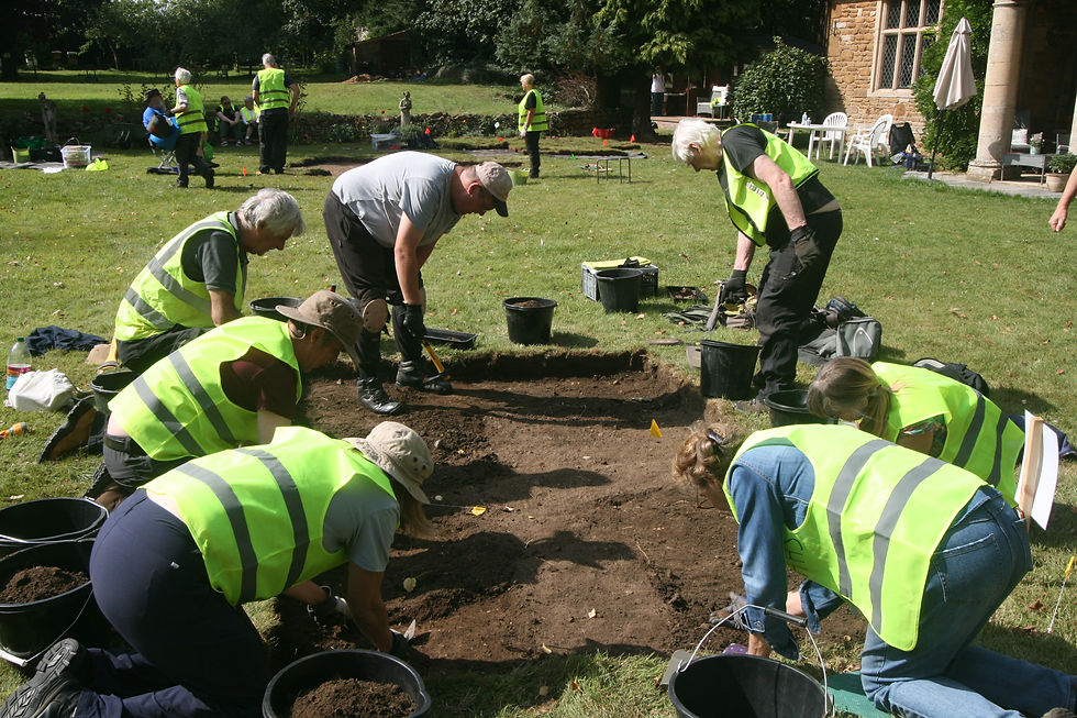 January meeting - Speaker Douglas Brown The Findings of the "Lost Manors of Harlaxton" project