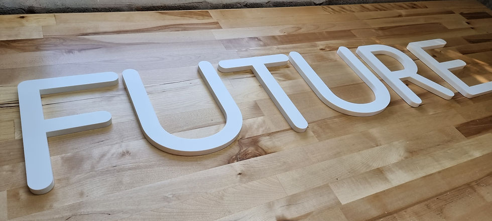 Thumbnail: Indoor 5/16" Custom Sign Letters